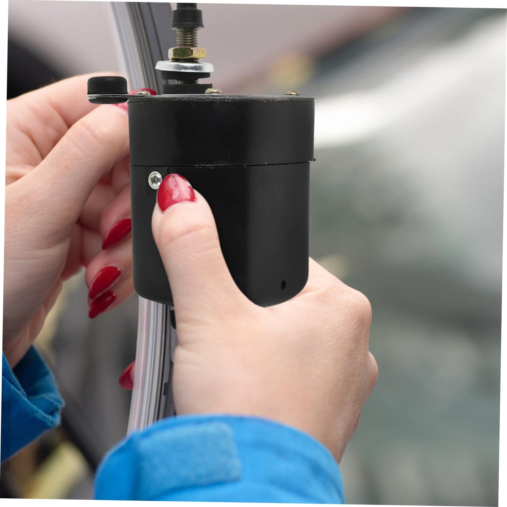 ABOOFAN Motore Tergicristallo in Metallo e Plastica per Auto D'epoca, Motorino Tergicristallo per Braccio Copertura Apertura, Ricambio per Veicoli, Installazione Semplice e Manutenzione
