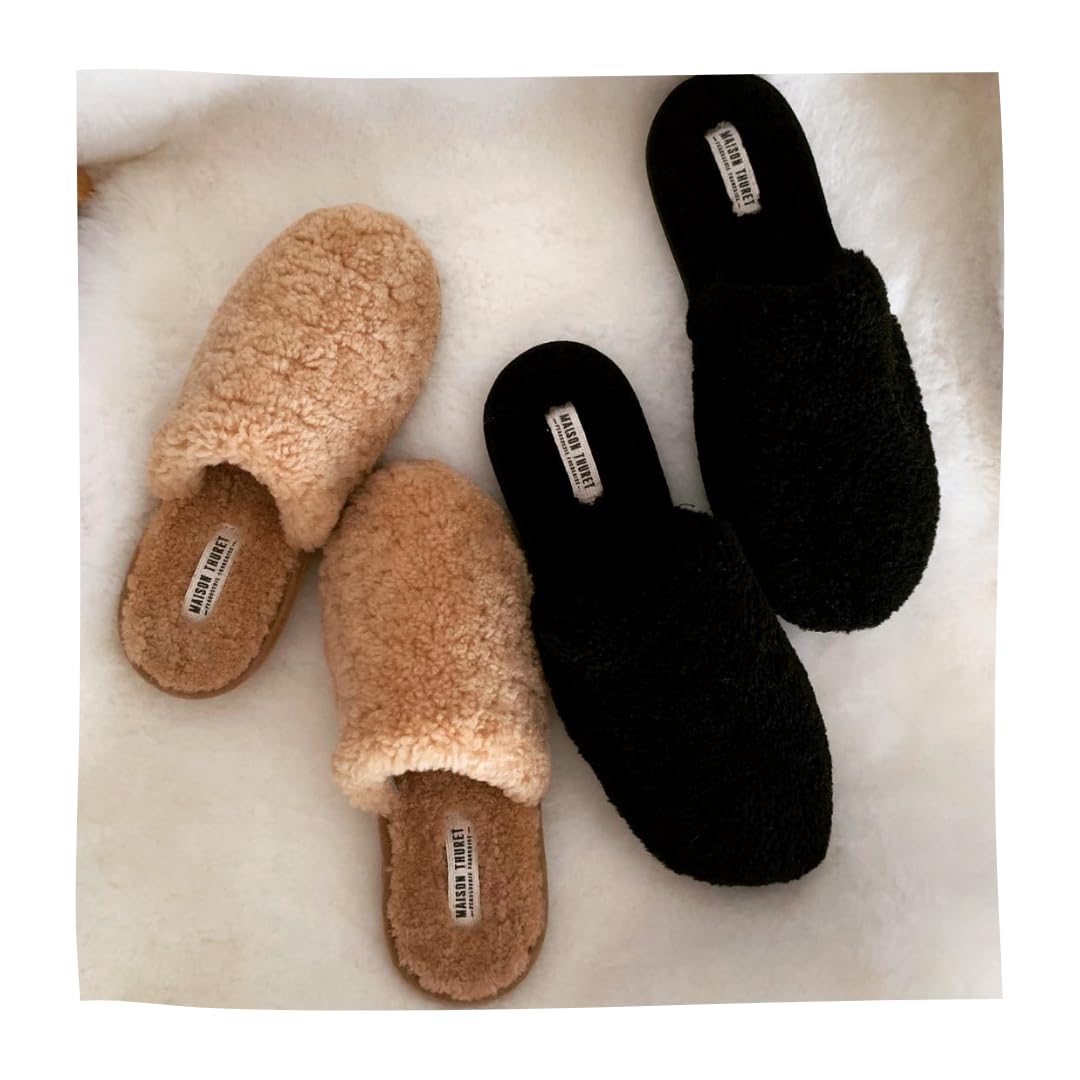 Mules/Chaussons | Automne/Hiver | Homme et Femme | Peau de Mouton 100% Naturelle | du 36 au 47 | Intérieur et Extérieur | Propriétés thermorégulatrices
