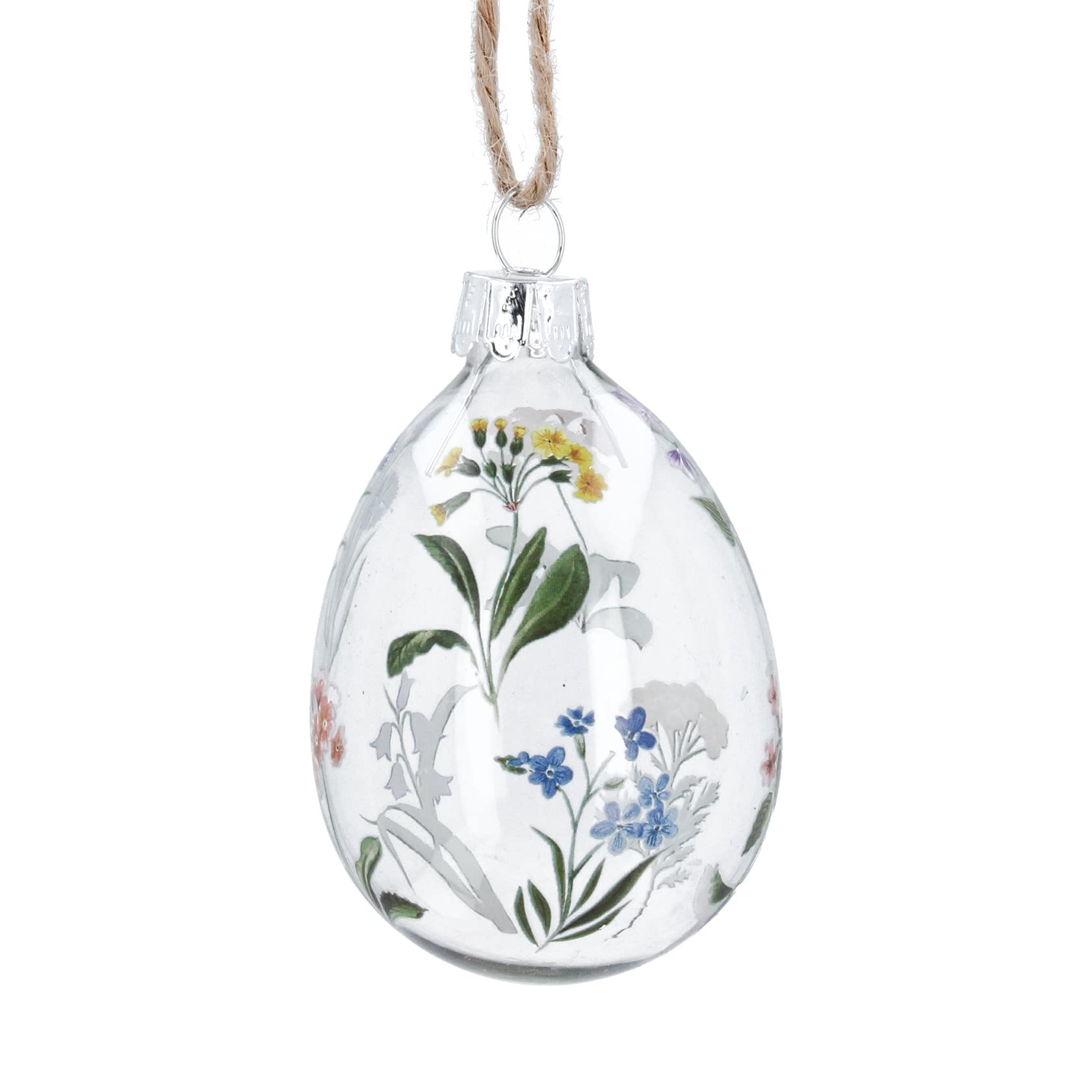 Gisela Graham - Set Di 3 Steli Decorativi Con Uova Di Pasqua Maculate Pastello