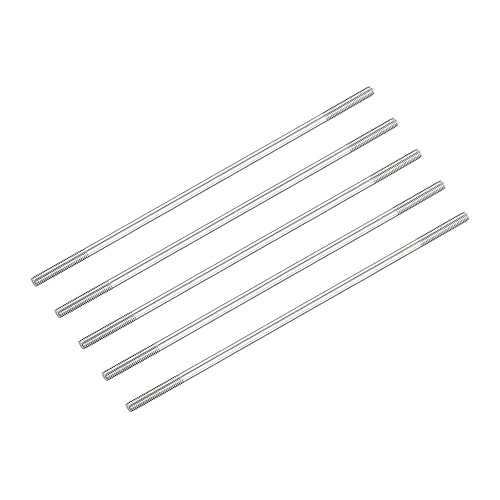 Miniatura 10 de METALLIXITY Tornillos de doble extremo (rosca M4 de 6.299 in de longitud), 5 piezas, pernos de varilla de doble rosca de acero inoxidable 304