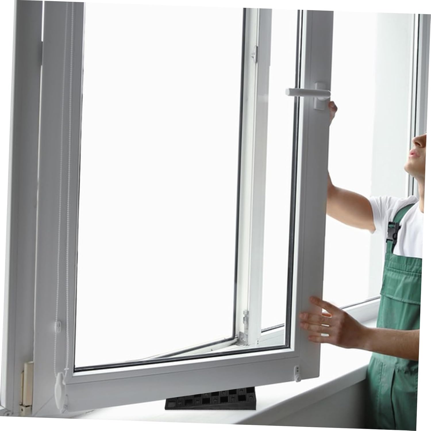 20pcs Durable Plastic Leveling Shims for Windows Doors Multi Functional Wedges Easy to Use Furniture Install Spacers High Durability for Construction Projects