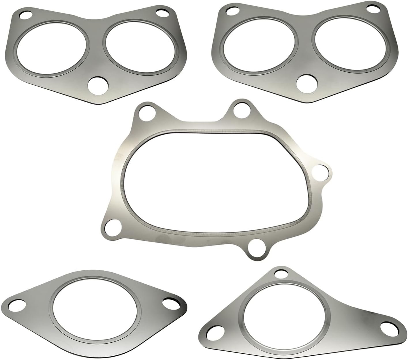 Exhaust Manifold Gasket Kit up and Down Pipe 44022AA180 Compatible with Sa-ab 9-2X Baja Forester Impreza Legacy Outback WRX WRX STI