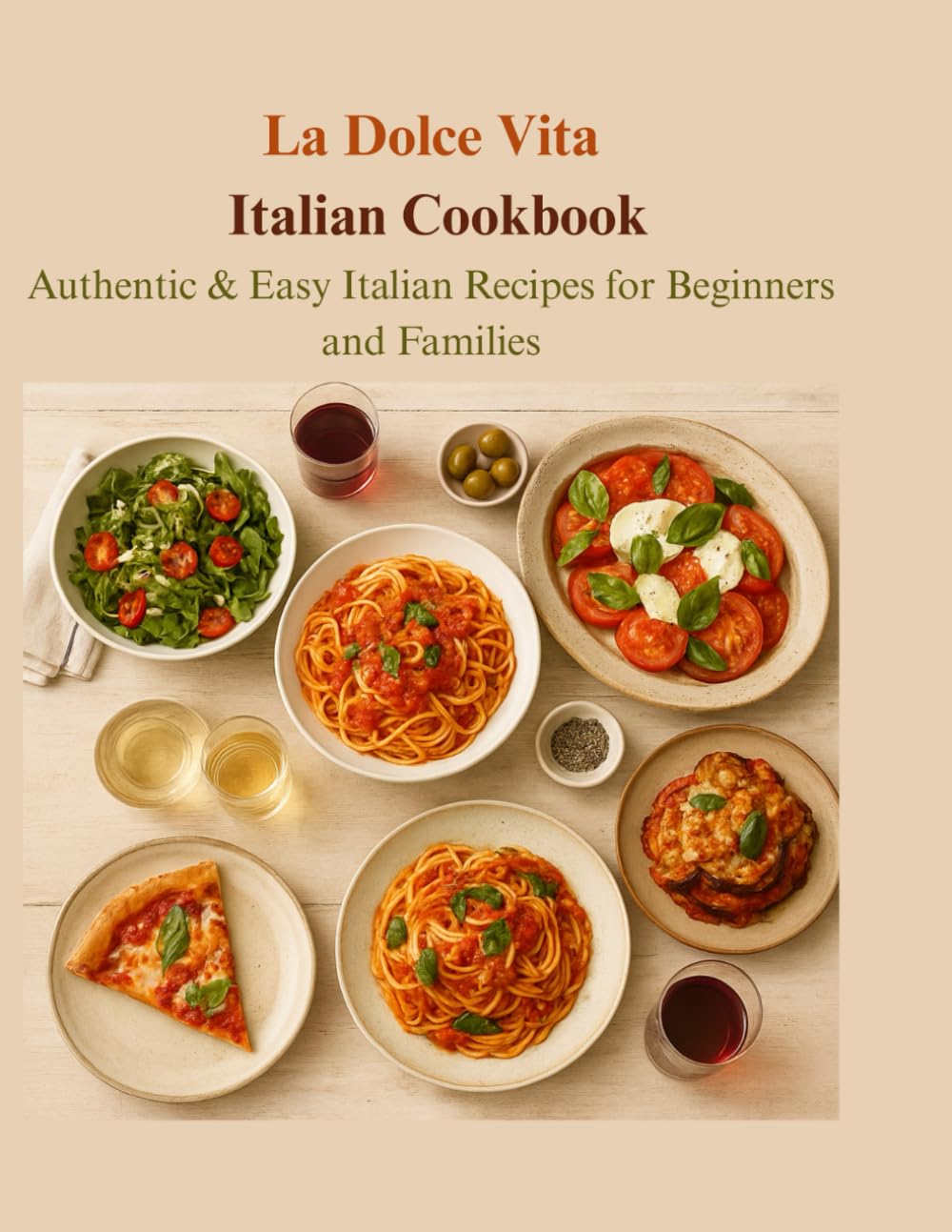 La Dolce Vita Italian Cookbook: Authentic & Easy Italian Recipes for Beginners and Families
