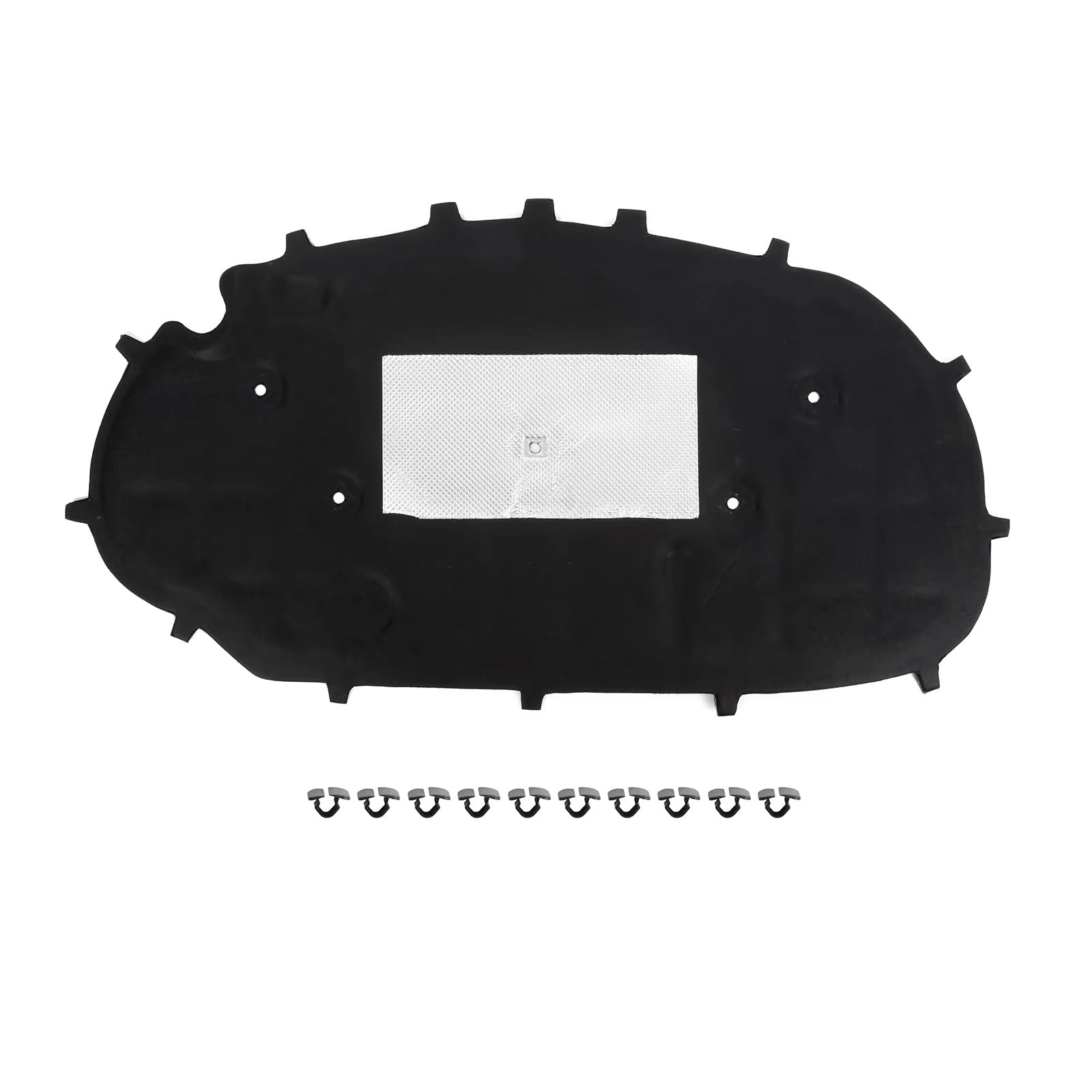 Dämmung Haube Vorne Motorhaube Isolierung Pad Wärme Sound Baumwolle Schalldichte Matte Abdeckung Schaum Feuerfeste Kompatibel Mit Vw Für Golf 6