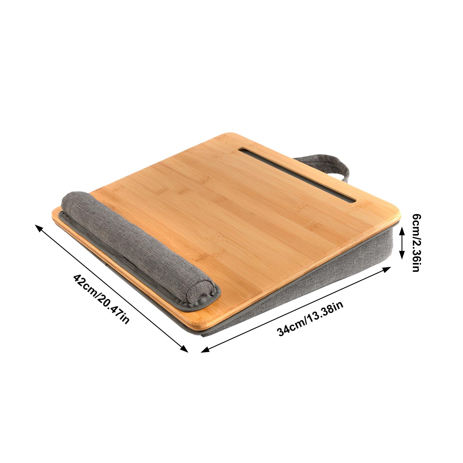 Laptopständer | Ergonomisches Schreibtischzubehör mit Handgelenkauflage – Laptoptisch für Bett – Sofa Auto Arbeitstisch Büro Schlafzimmer Haus