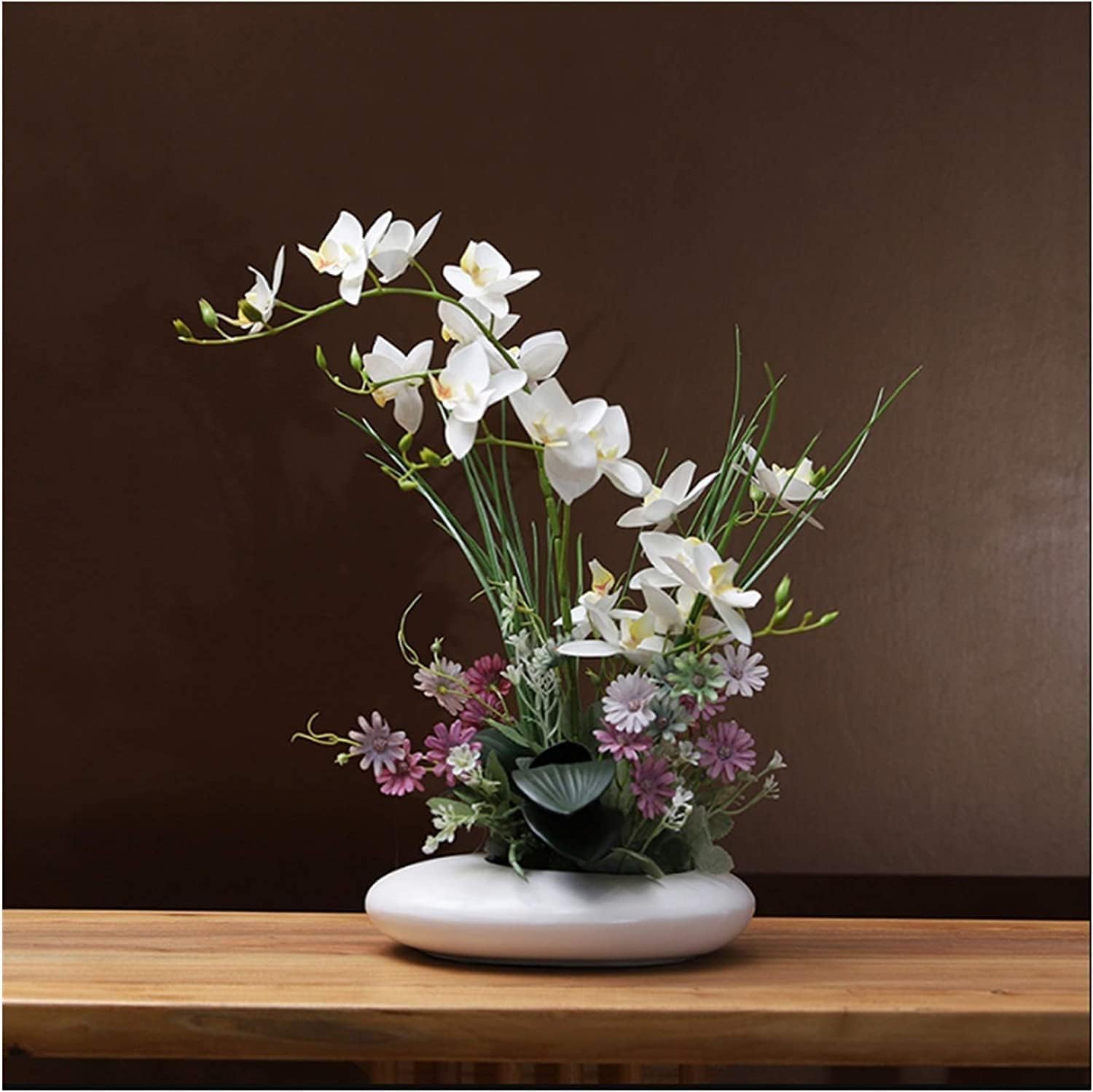 XDLEDMKIZ Orchid Artificial Flowers Fake Flowers Vivid Artificial Plants Flowers Table Party Decorations