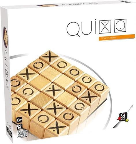 Miniatura 3 de Quixo | Juego de mesa de estrategia abstracta de madera para niños y adultos | favorito de la noche de juego familiar | Rompecabezas competitivo