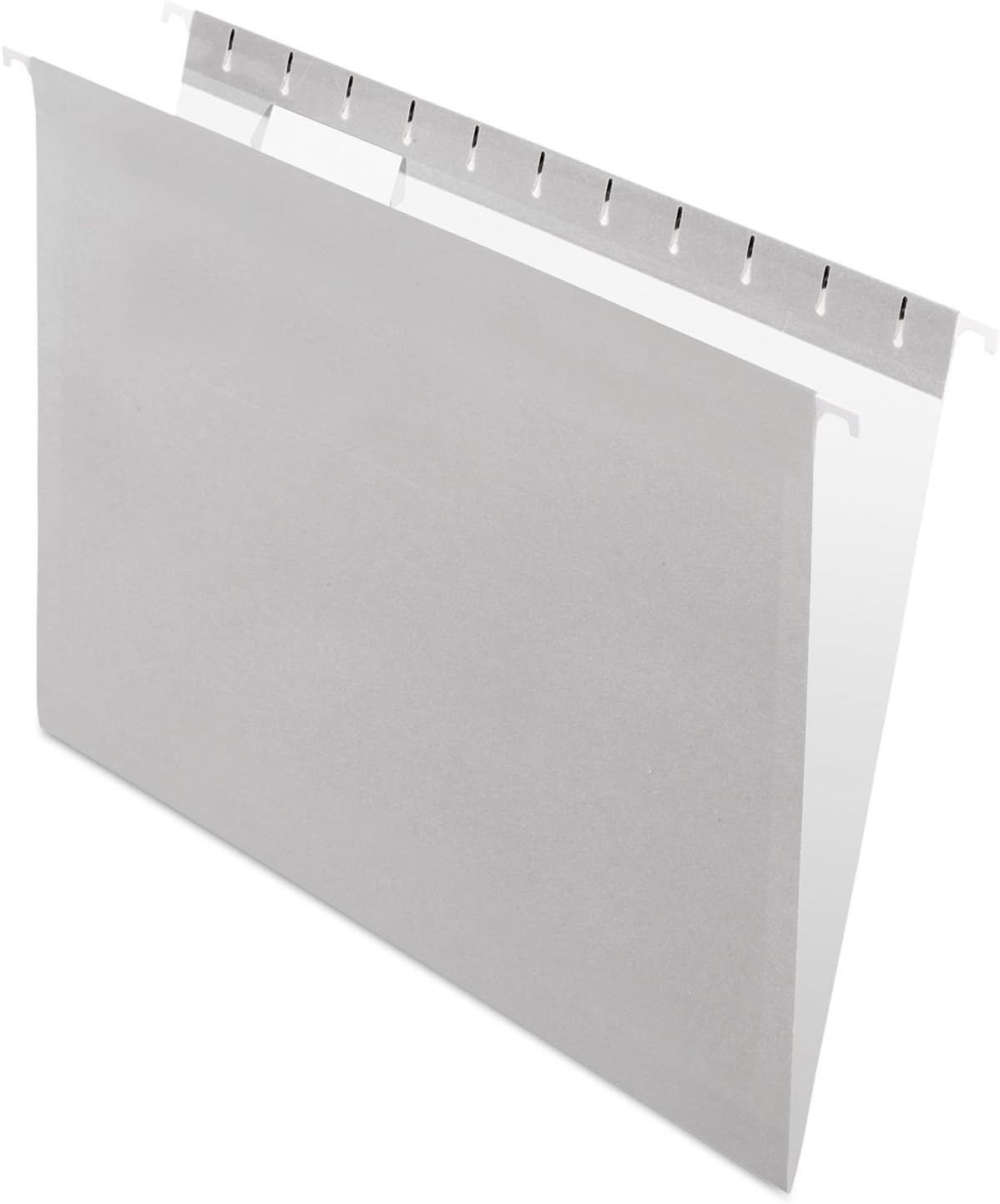 Recycled Hanging Folders, Letter Size, Gray, 1/5 Cut, 25/BX (81604)