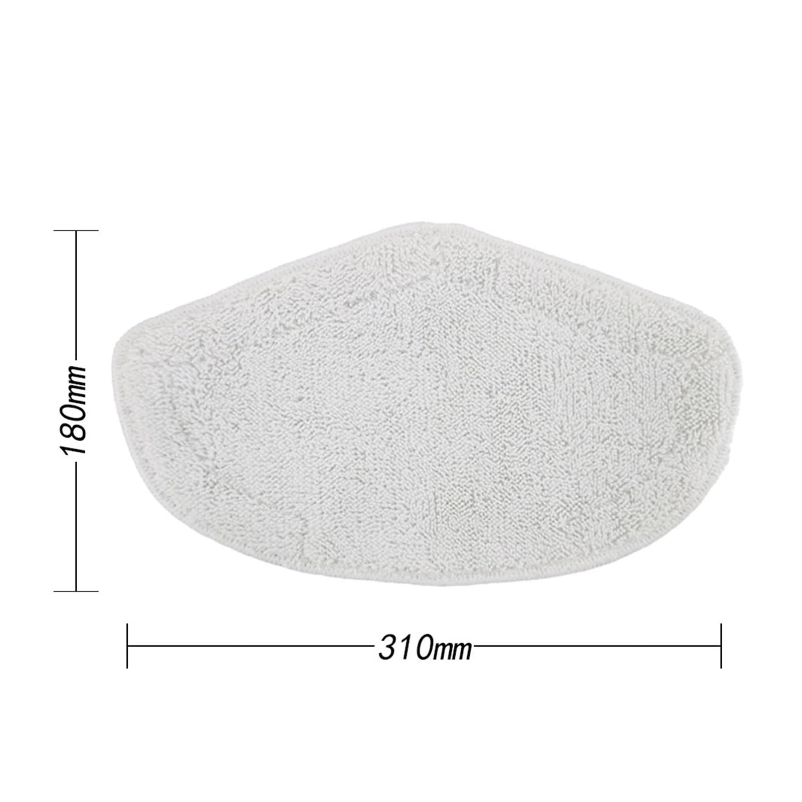 Lot de 4 serpillères lavables en microfibre, compatibles avec Polti, PAEU0332 aspirateur à vapeur