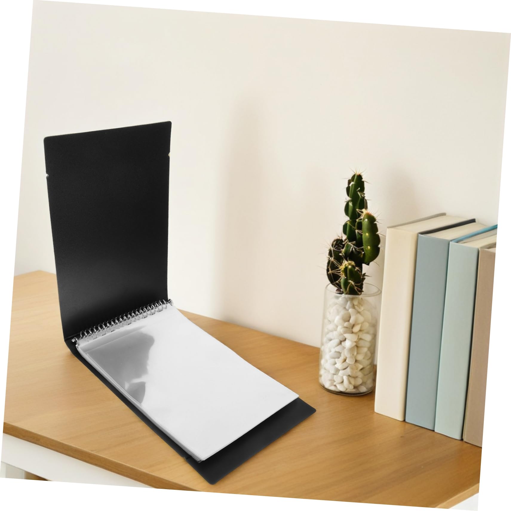 Veemoon Raccoglitore per Assegni e Fatture con Organizzatore Documenti Multi per Ufficio e Casa Album Portatile per Ricevute Finanziarie e Design Elegante