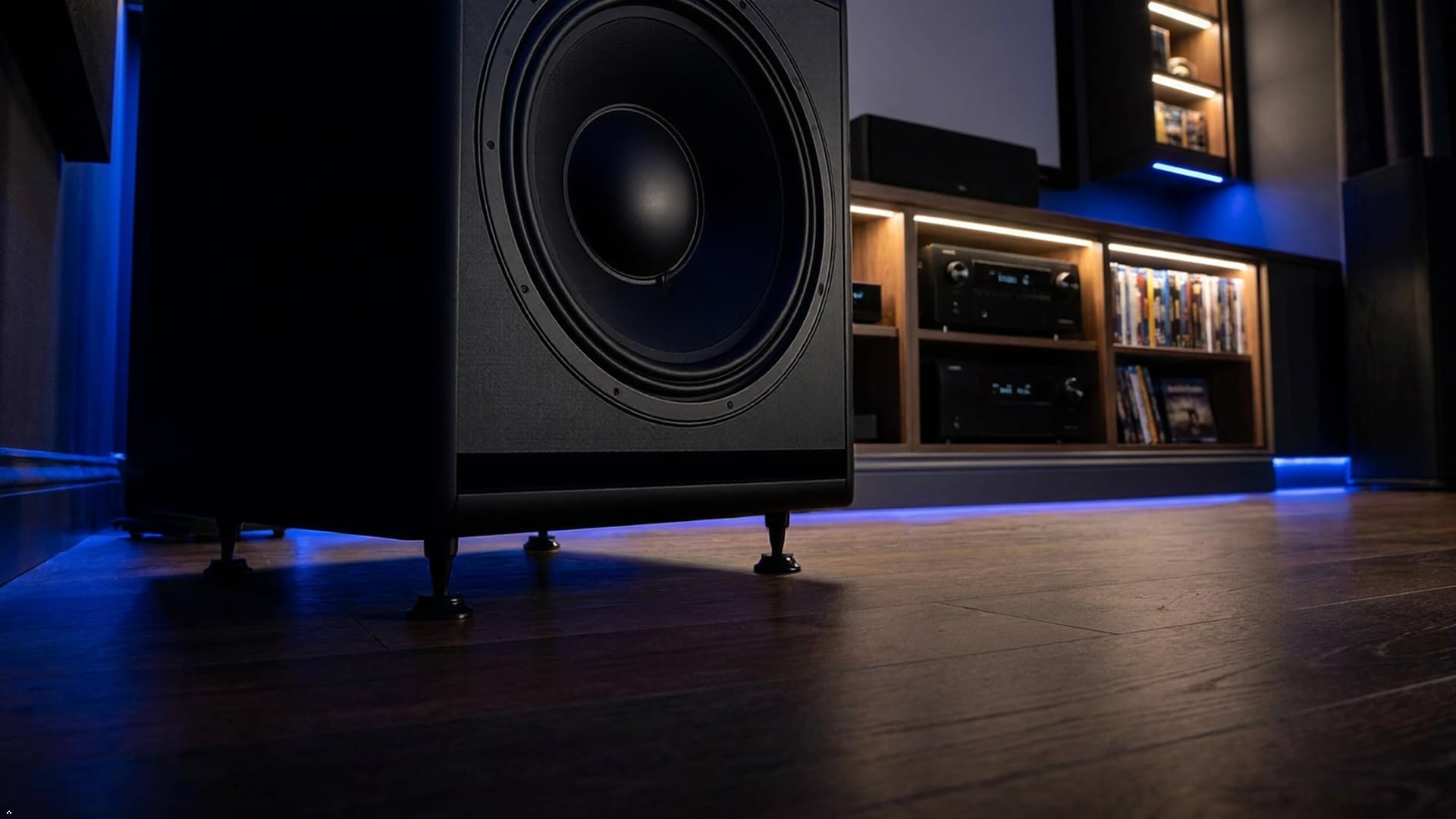 Set di punte e cuscinetti per altoparlanti M6, alluminio nero, Ø10 mm cono con radius pad Ø20 mm, ammortizzatori vibrazioni HiFi