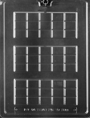 Moldes de chocolate de 15 piezas Break Apart Bar Hershey - Moldes de galletas de plástico disponible en Yaxa Peru