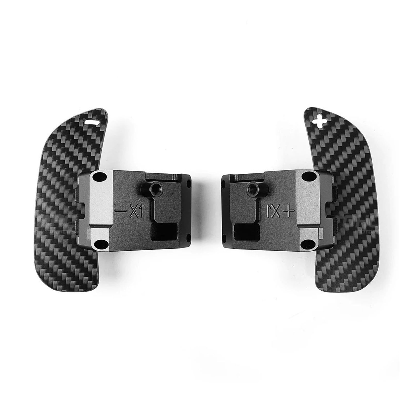 Zhangzhengyao Type 02 Car Steering Wheel Shifter Paddle For Hyundai For Gt For I30n For Kona For Elantra For Veloster Carbon Fiber Magnetic Steering Wheel Paddle Shifters(Type 02)