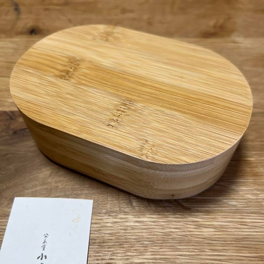 Amazon.co.jp: 京都 公長齋小菅 竹製 楕円形 弁当箱 曲げわっぱ