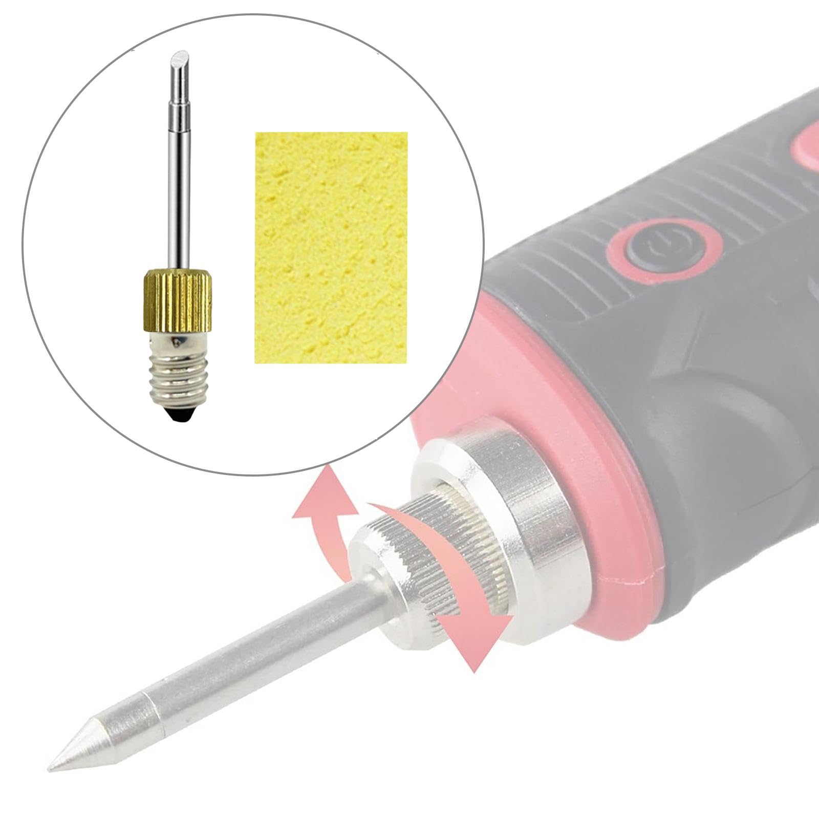 510 Saldatore Elettrico Punta Sostituibile con nel Strumenti per