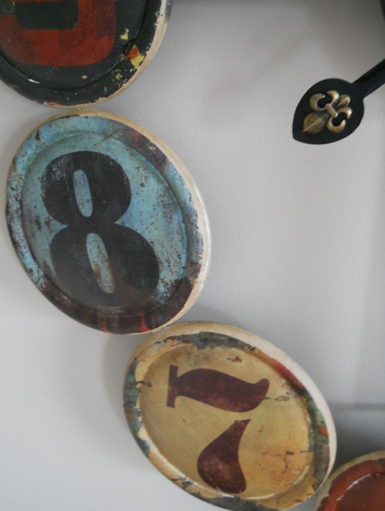 GSM Large Metal Contemporary Wall Clock