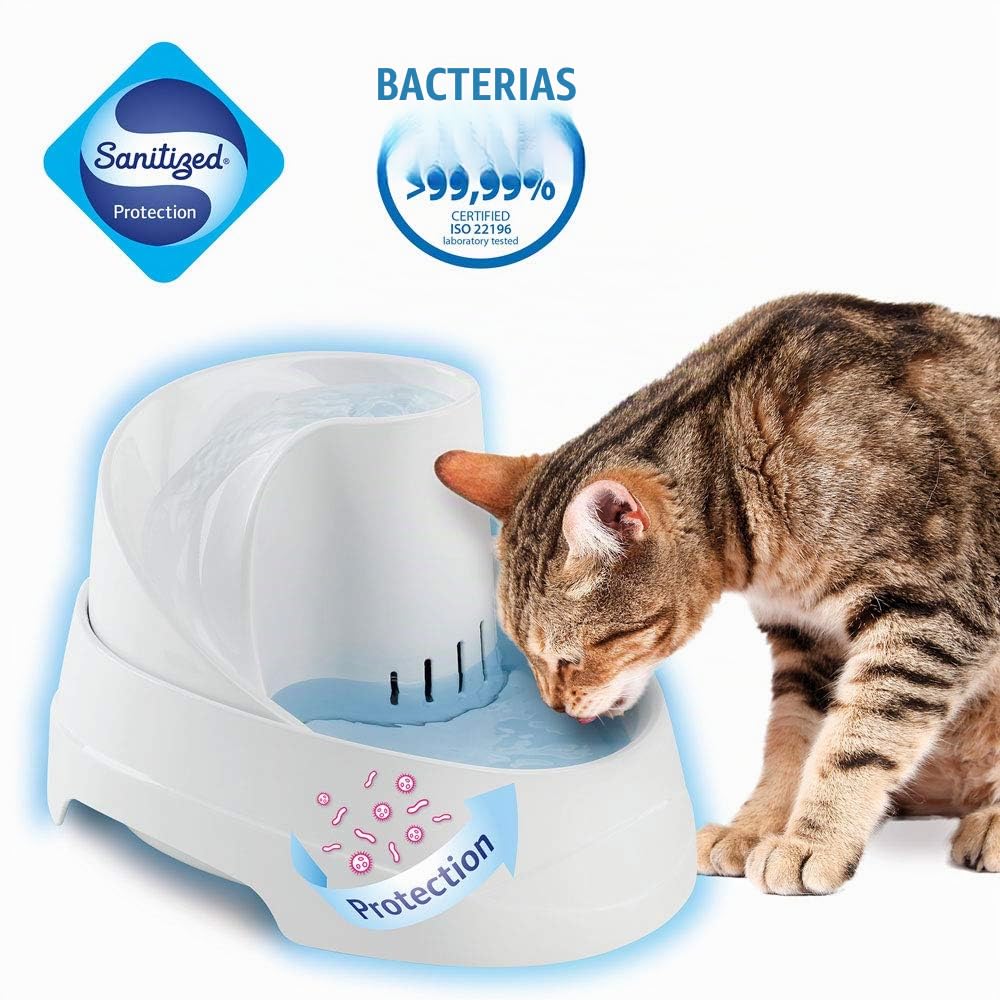 Ferplast Fuente para Gatos Y Perros Pequeños Vega, 2 litros Ferplast 810 g
