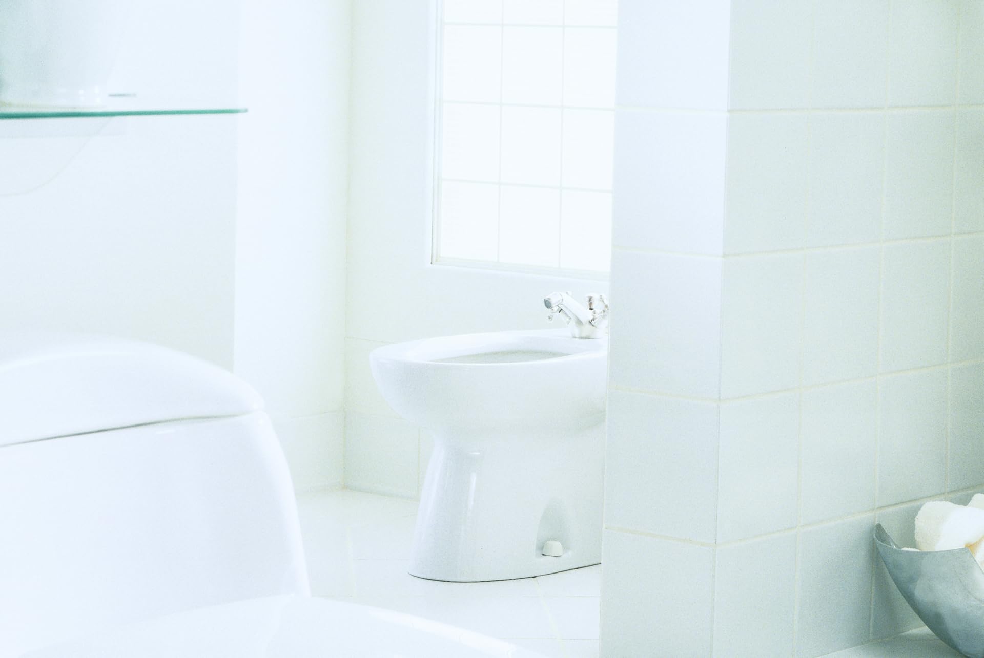 TOTO Piedmont Single Hole Deck Mounted Faucet Bidet Cotton White - BT500AR01 — view 2