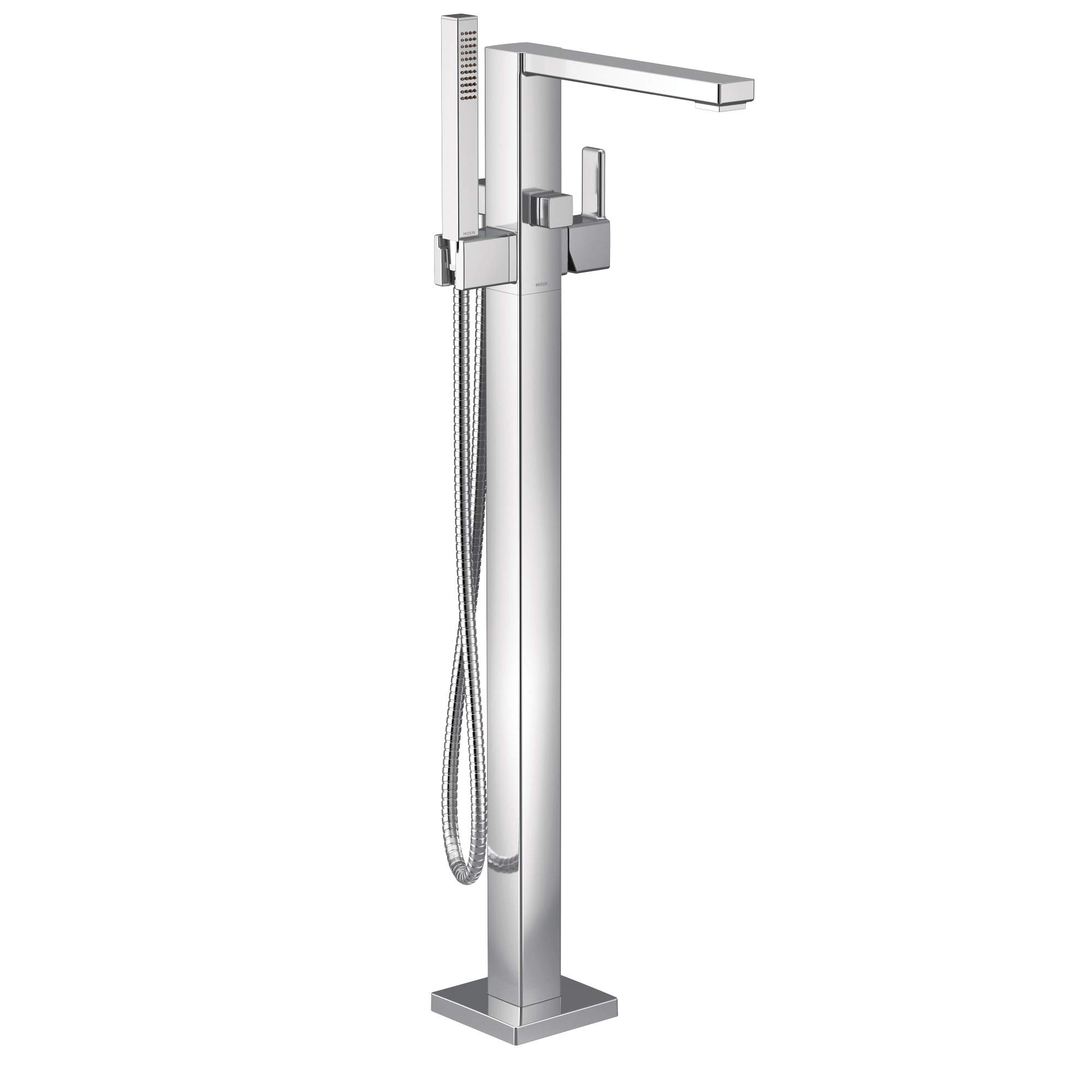 Moen S905 90 Degree One-Handle Freestanding Floor Mount Tub Filler