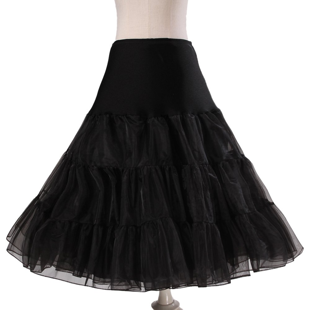 Boolavard® Spódnica Halka w Stylu Lat 50. XX Wieku, Rockabilly, w Wielu Kolorach
