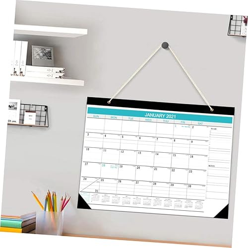 Miniatura 3 de MAGICLULU 3 Pcs 2021 Wall Calendar Student Calendar 2021 Calendarios De Adviento 2021 Monthly Calendar Planning Wall Calendar 2021 Wall Mounted