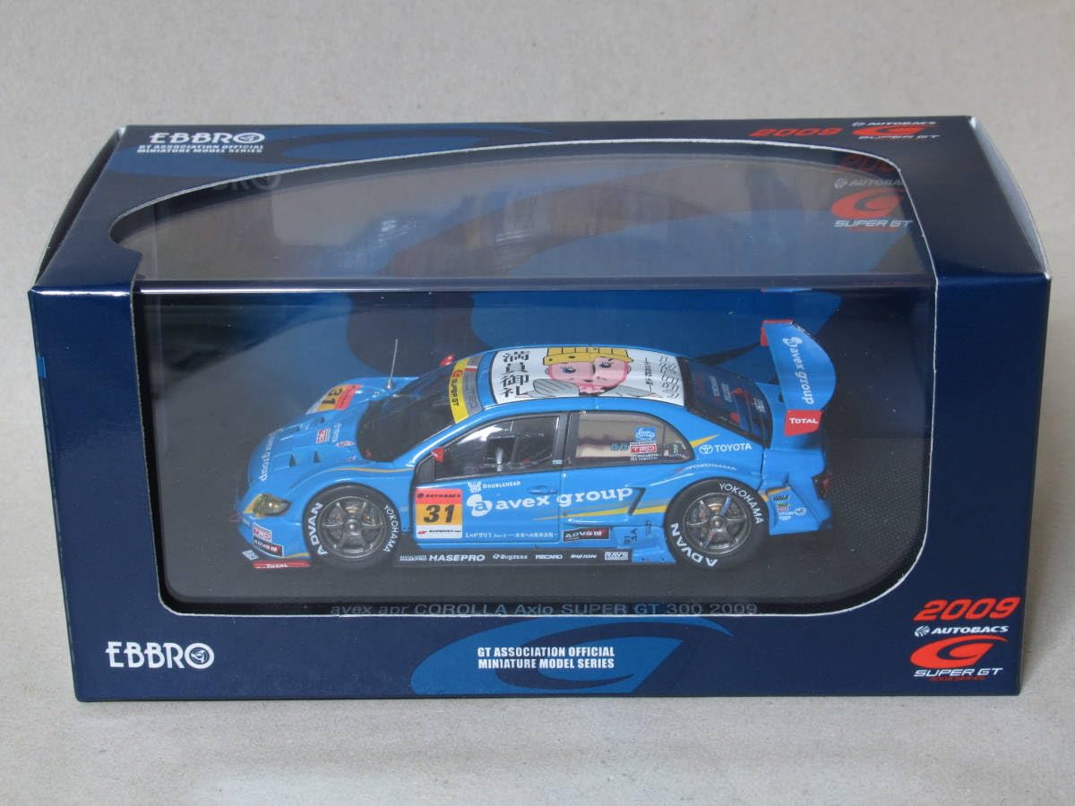 Amazon.co.jp: 1/43 avex apr カローラ アクシオ #31 スーパーGT GT300