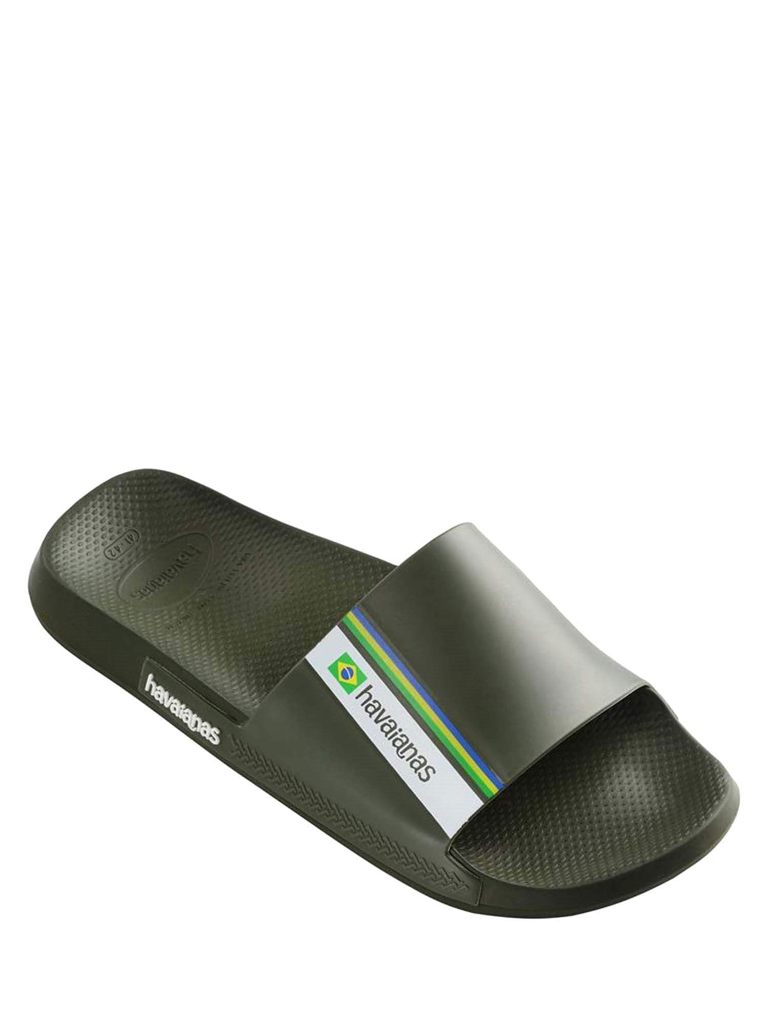 Havaianas Slide Brasil Green 33/34
