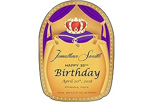 Personalized Hennessy Bottle Labels. Dress Up Your Hennessy for the Party