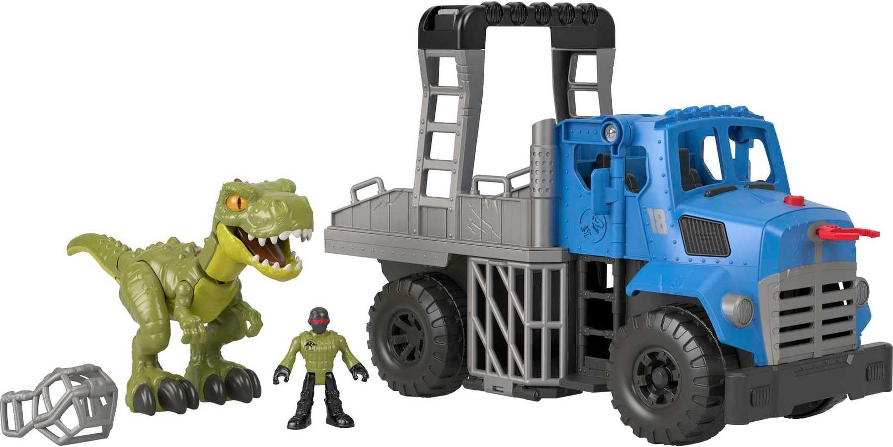 Fisher Price Imaginext Jurassic World Dominion Break Out Dino Hauler
