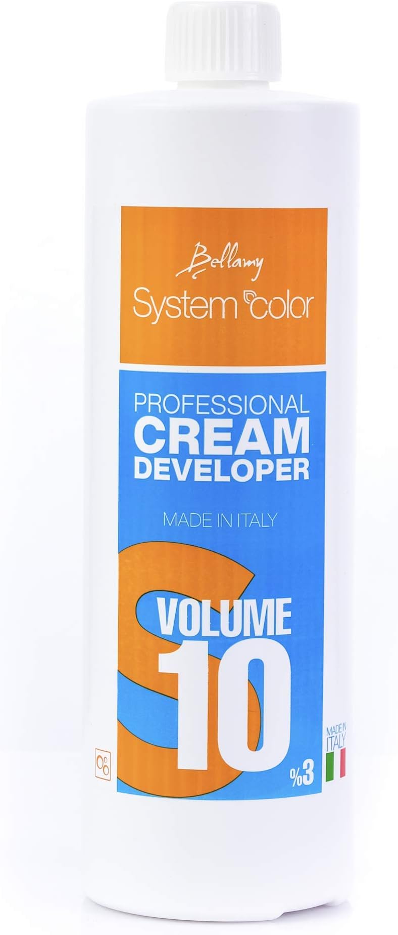 System Colour Professional Peroxide Cream Hydrogen Peroxide Activator Developer for Hair Colouring Professional Salon Bleaching Cream 10 Volume 3% Creme Developer 1000ml