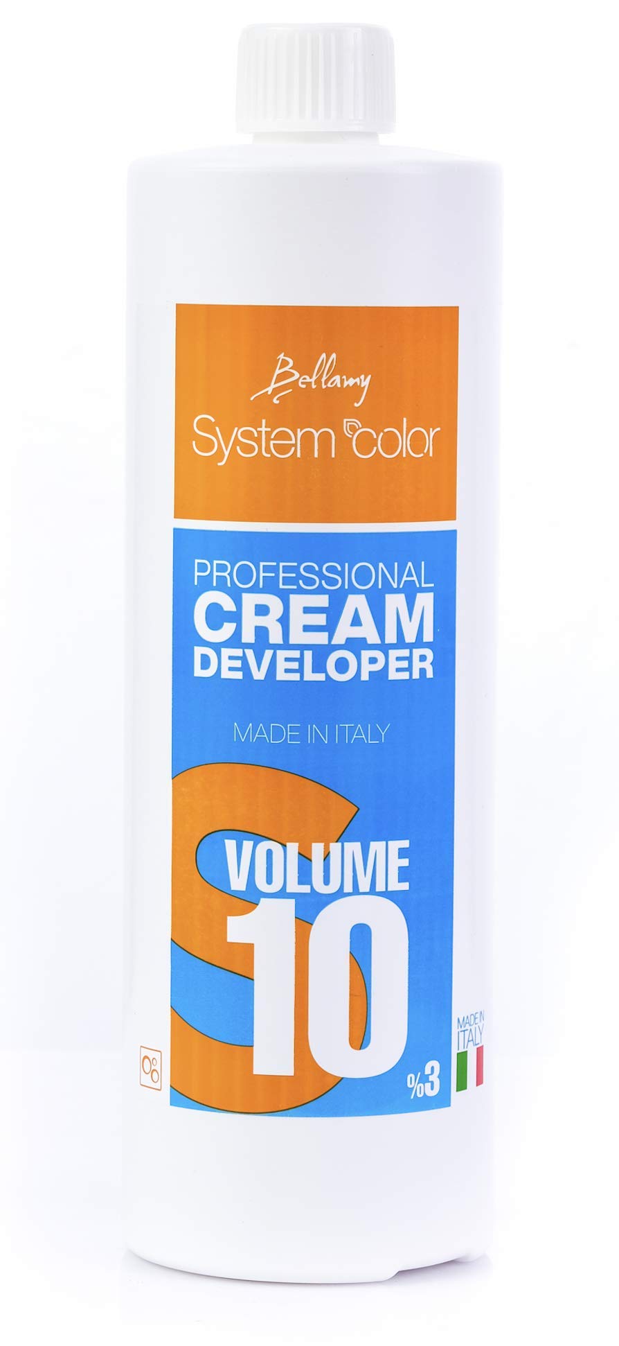 System Colour Professional Peroxide Cream Hydrogen Peroxide Activator Developer for Hair Colouring Professional Salon Bleaching Cream 10 Volume 3% Creme Developer 1000ml