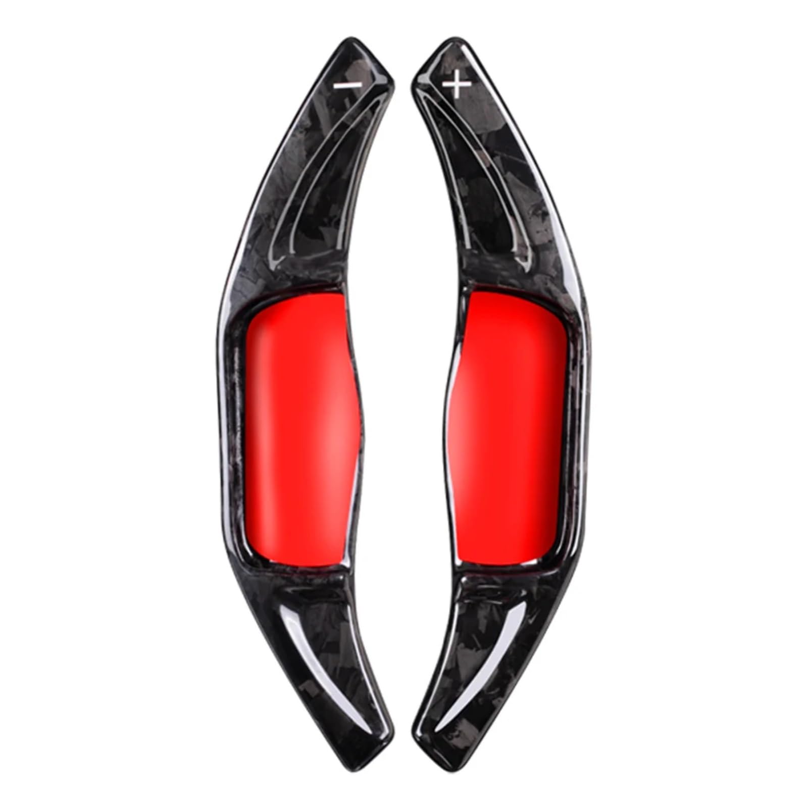 Rasfhyg One Color Paddle Shifter Extensions Compatible With Toyota For Rav4 2020 For Corolla 2019 2020 Forged Carbon Fiber Car Steering Wheel Paddle Shifter Extension Car Universal Picks