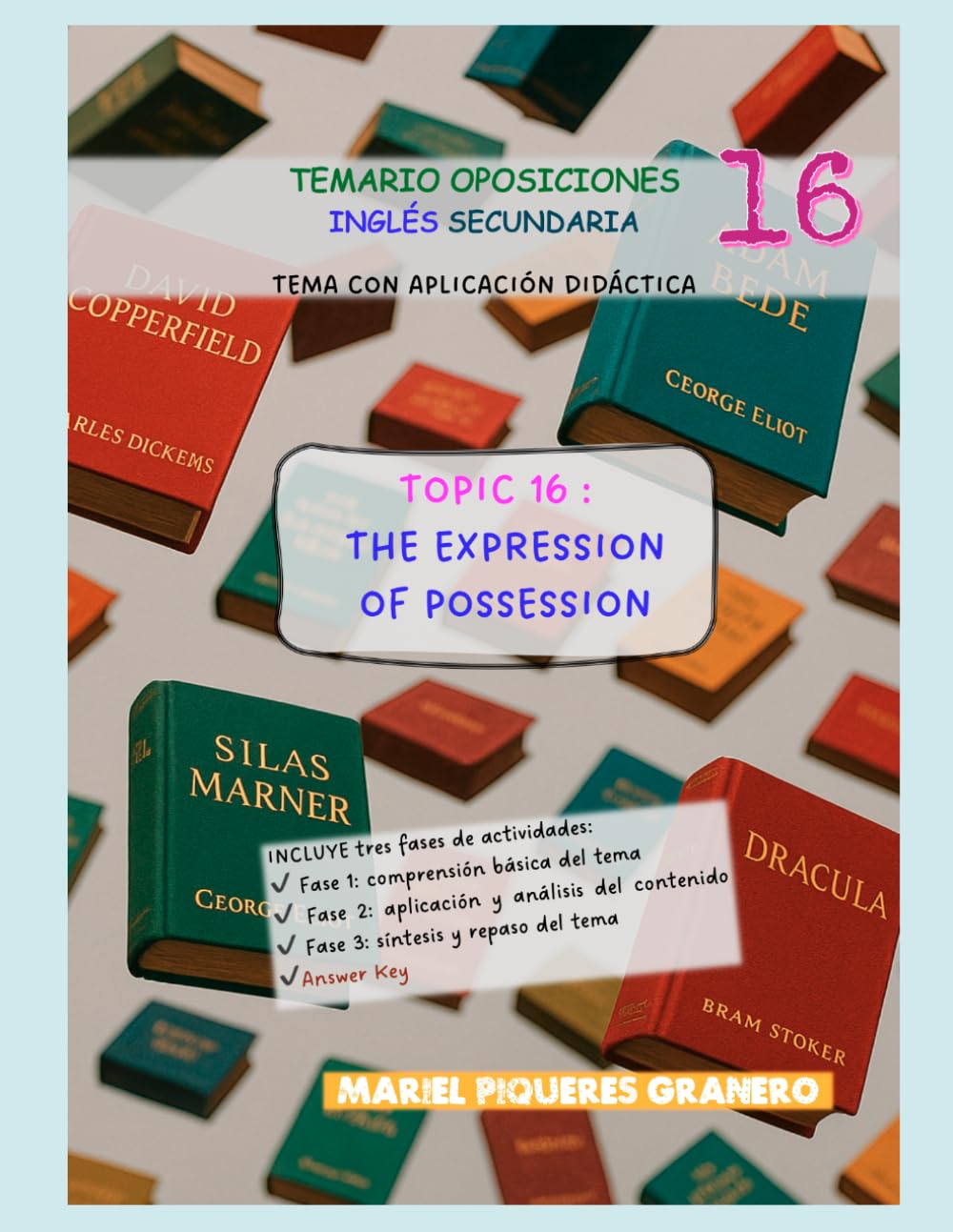 TOPIC 16: THE EXPRESSION OF POSSESSION: TEMARIO DE OPOSICIONES INGLÉS ESO Y BACHILLER (OPOSICIONES INGLÉS SECUNDARIA Y BACHILLER)