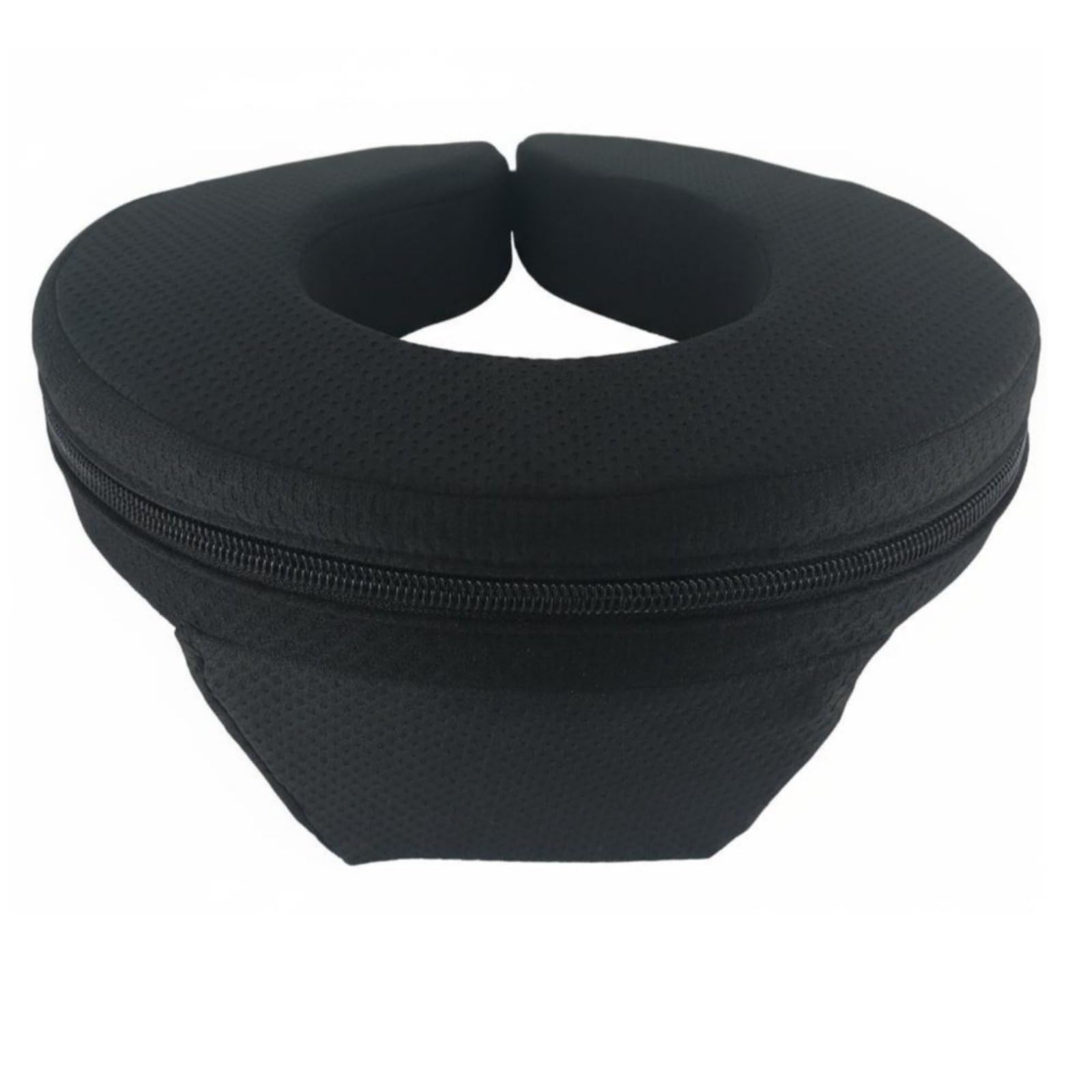Collar cervical infantil negro de 11cm con diseño ergonómico para niños en clases de manejo 8