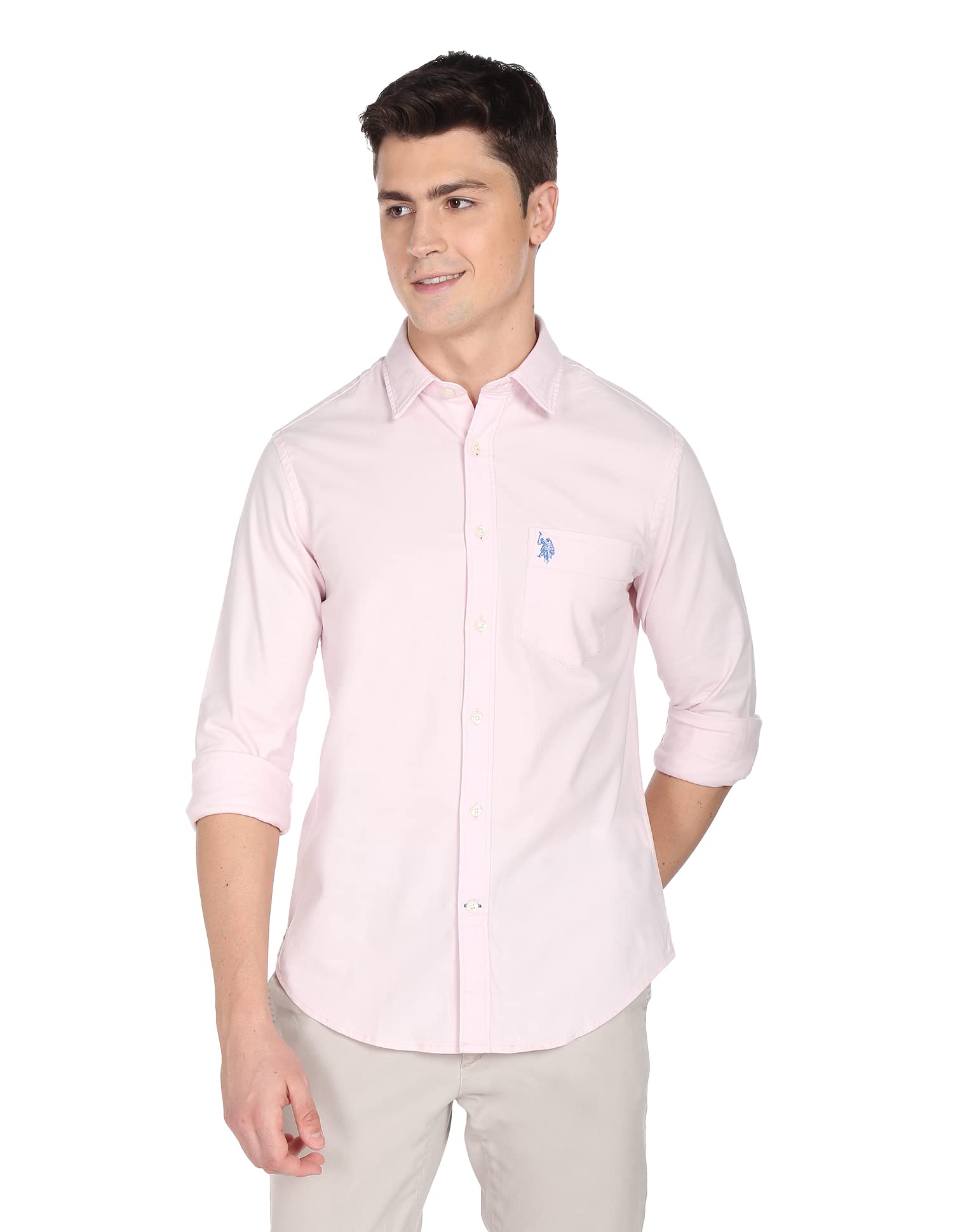 Men Cotton Regular Fit SHIRTS