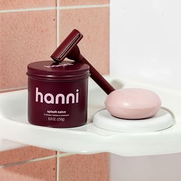 HANNI Pebble Stone Soap Dish for Shower, Made from Natural Diatomaceous Earth Holder, Quick Drying Soap Tray for Shower, Bathroom Accessories