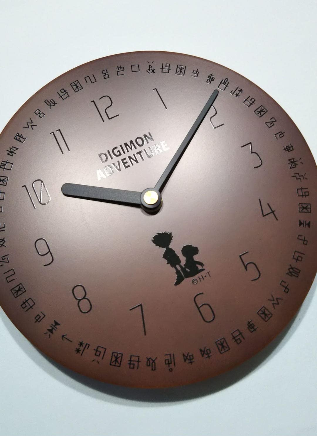 【未使用】 デジモンアドベンチャー 木製掛け時計 太一 アグモン Amazon.co.jp: デジモンアドベンチャー tri ショップ 木製掛け時計
