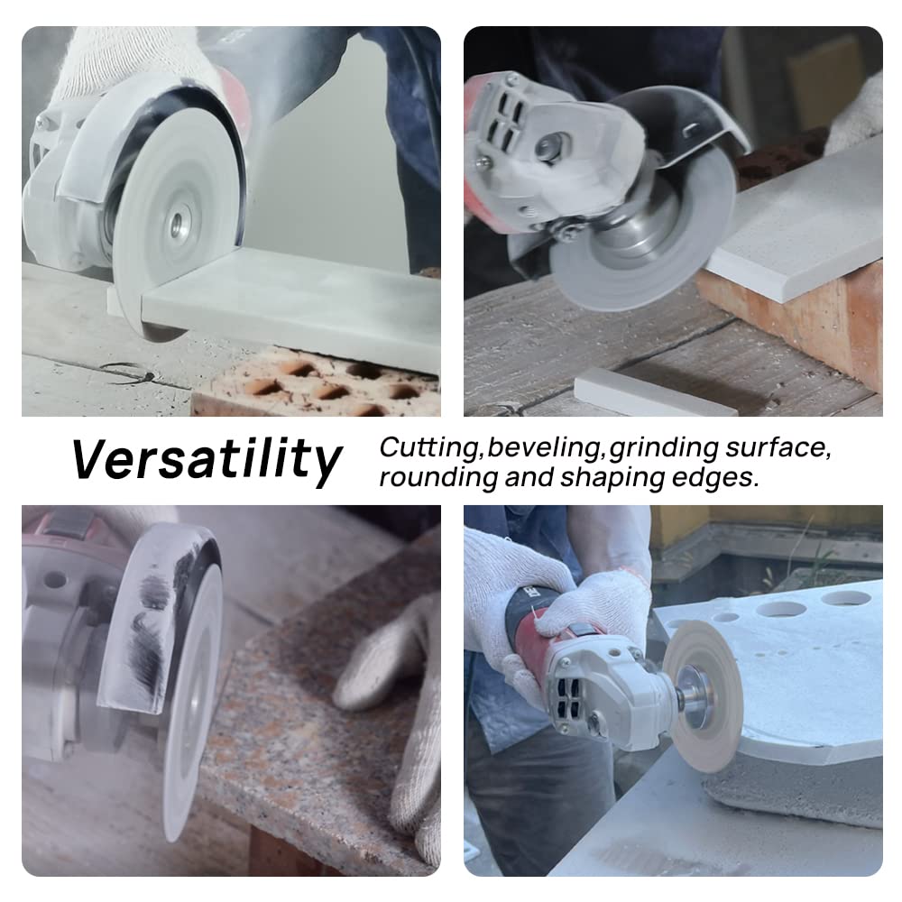 FOCSTOL Diamond Saw Blade 1pc 100/115/125mm Concrete Cutting Grinding Disc Double Side Hexagon Cutter Ceramic Tile Granite M14 - 1420 - View #9