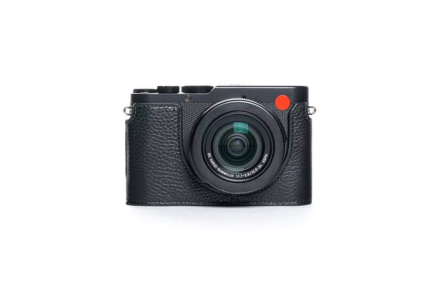 Amazon.co.jp: Leica D-LUX8用ハンドメイド本革ハーフカメラ