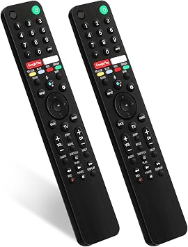 RMF-TX500U Smart TV Remote 2 Pack for All Sony TV/Sony Bravia TV Voice Remote, RMF-TX500U Replacement Remote for XBR/KD/XR Series X900H X800H X950G X850G 55A8H X750H Etc,