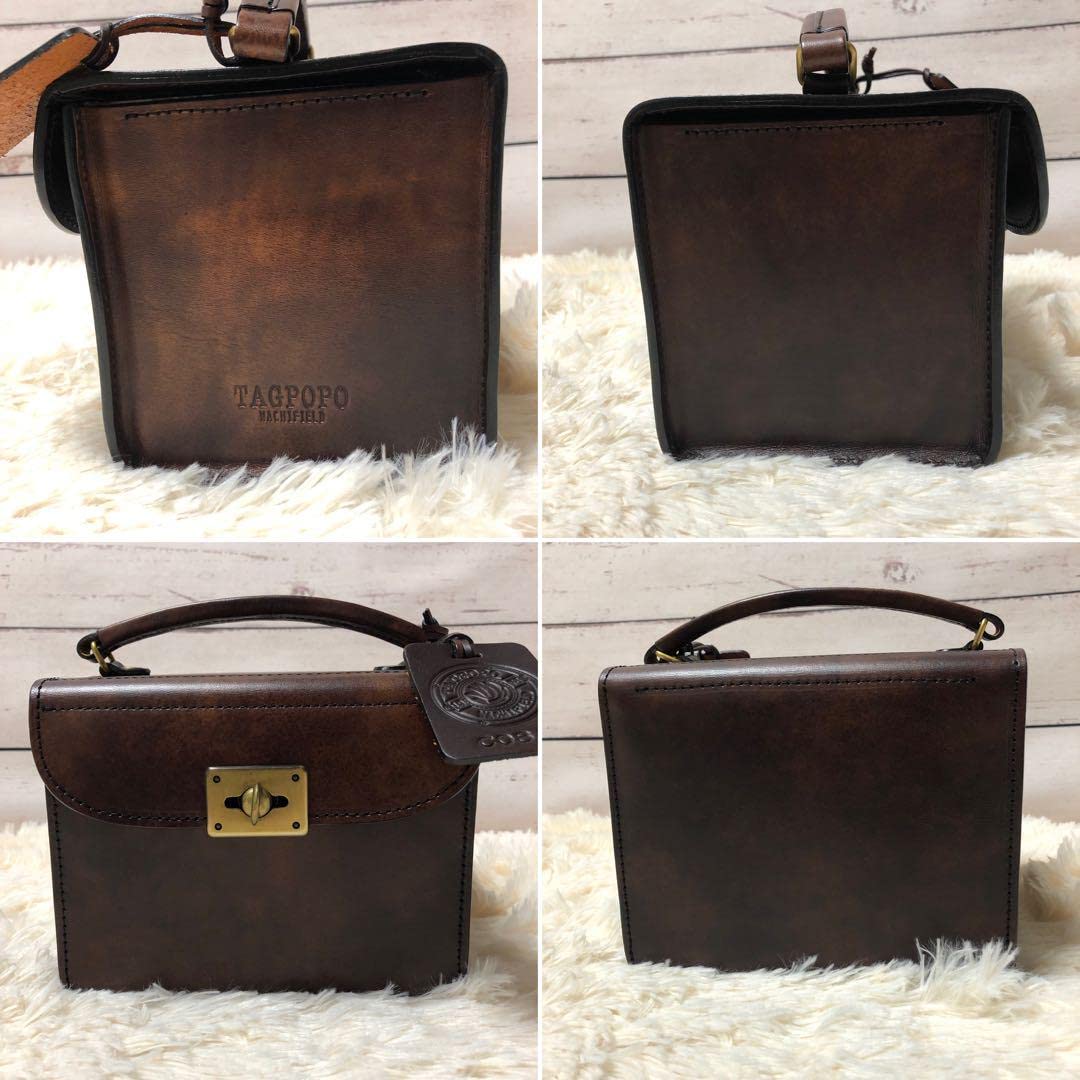 Amazon.co.jp: わちふぃーるど ダヤンTAGPOPOスクエアバック 本革  