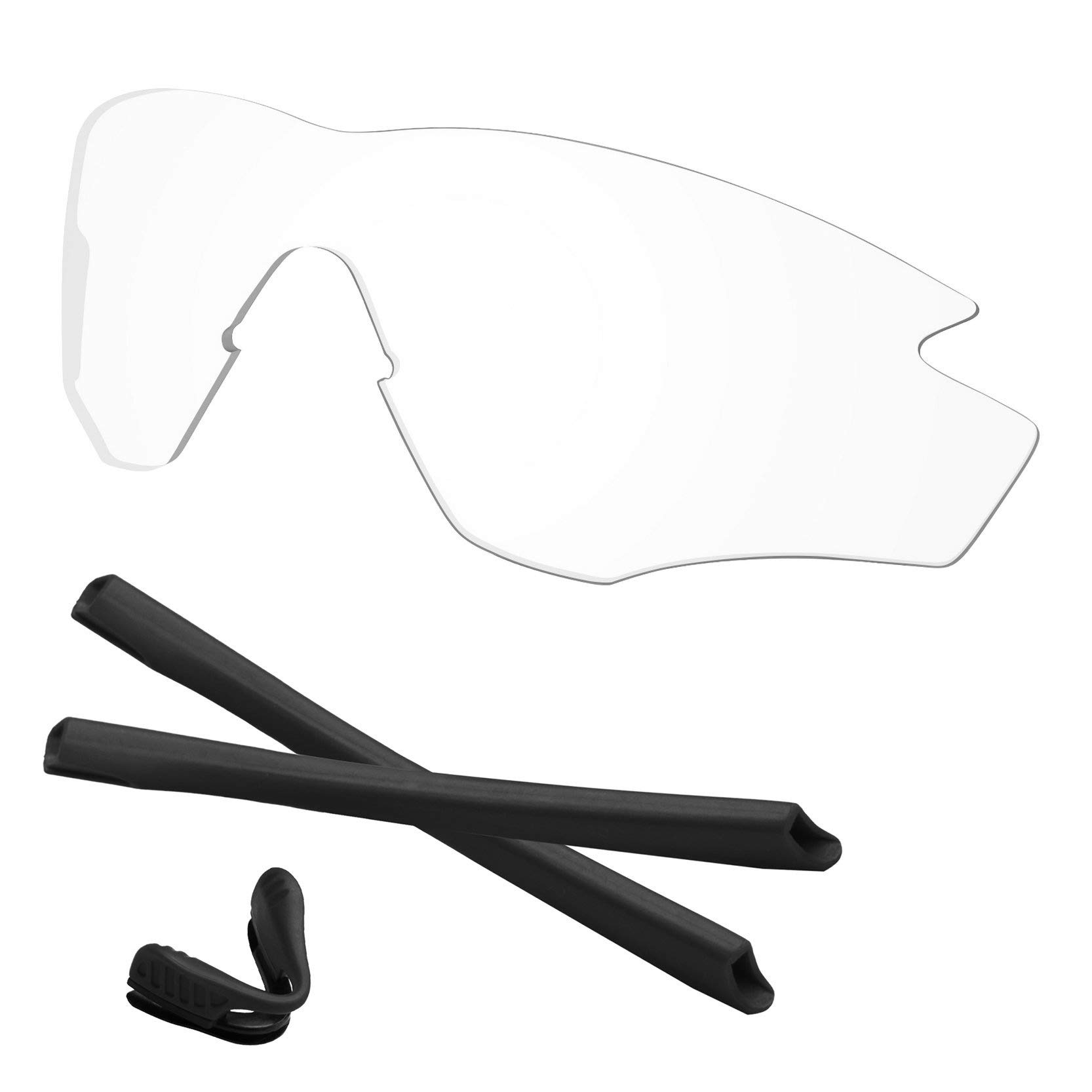 M2 Frame Lenses &amp; Rubber Kits Replacement for Oakley Sunglass OO9212 Polarized