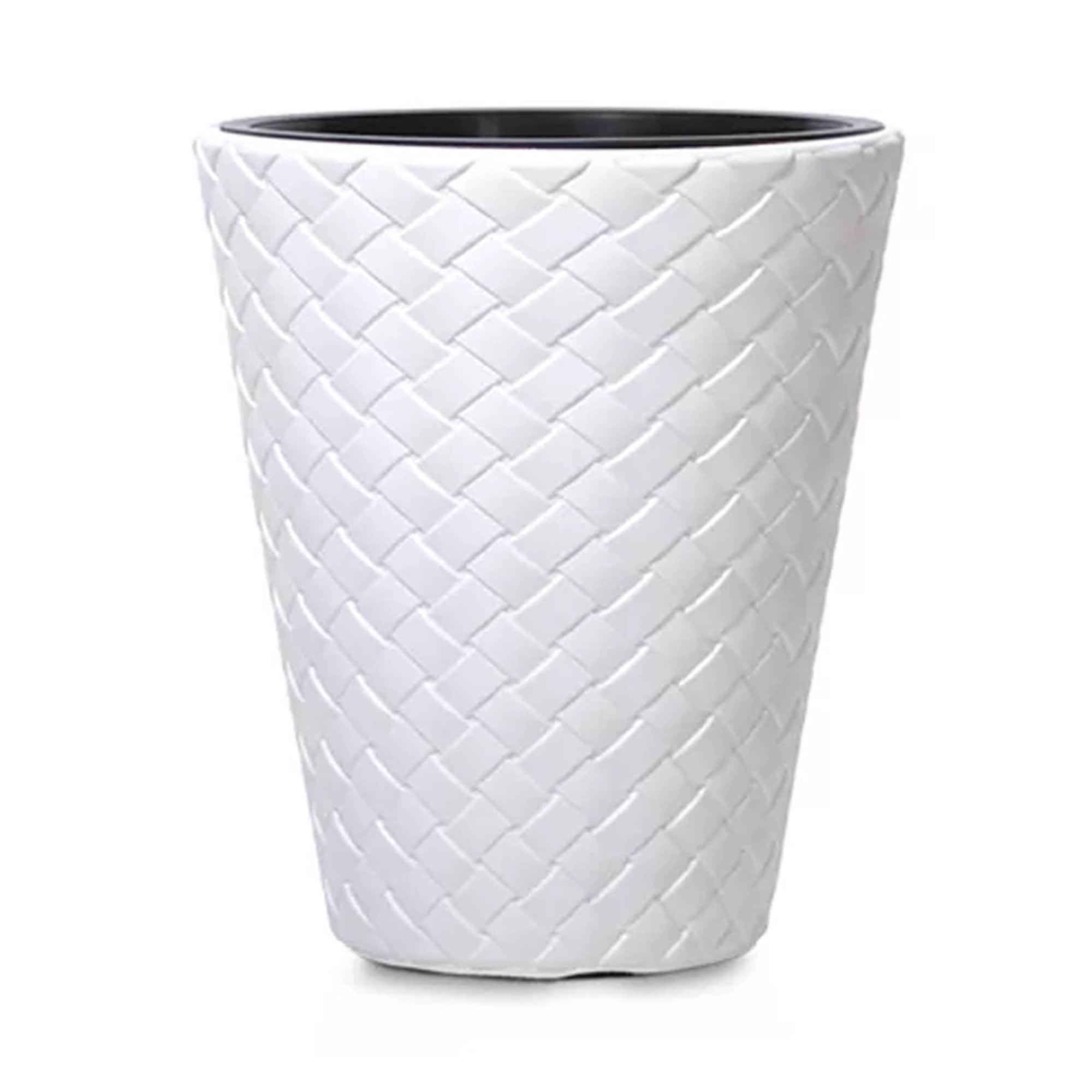 Vaso da fiori 34L Matuba 40x40x48 cm, Antracite | Leroy Merlin