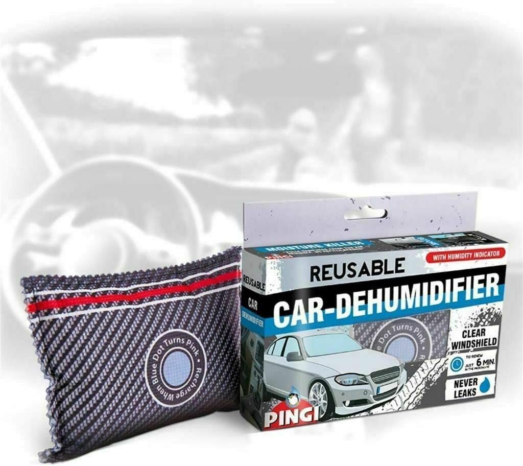 Pingi REUSABLE CAR DEHUMIDIFIER MOISTURE REMOVING BAG (5 PACK) Amazon