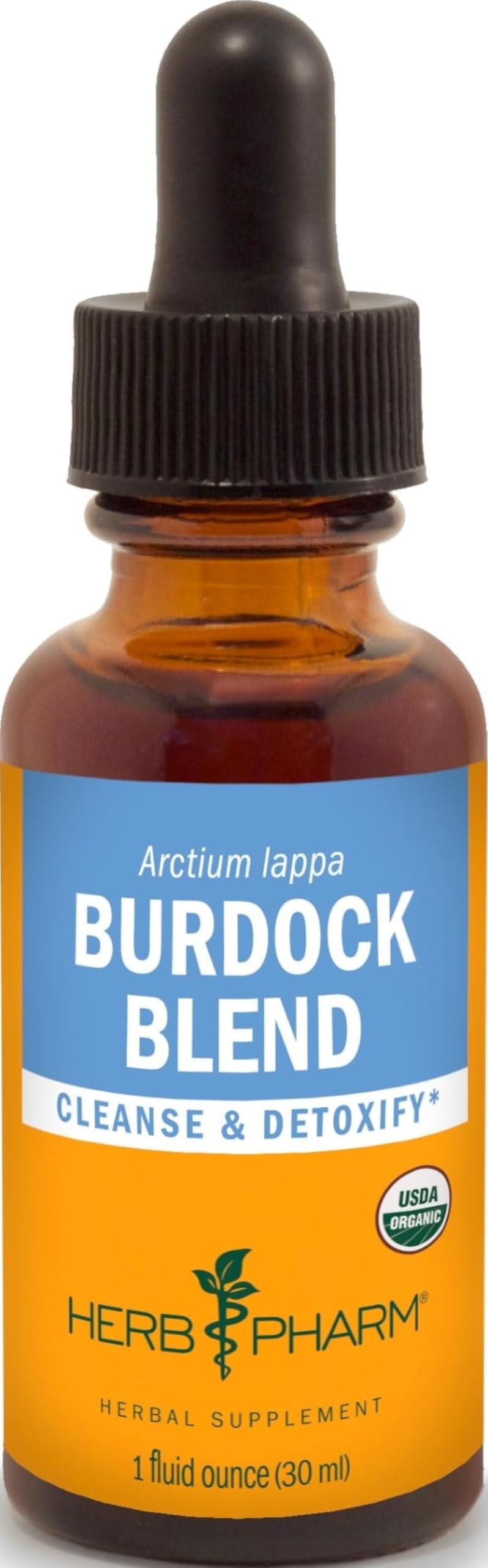 Organic Burdock Root Extract – Burdock Root Tincture to Support Detoxifying & Cleansing | Vegan, Sugar-Free, Alcohol-Free Liquid Herbal Drops – 1 fl oz, Up to 3 Weeks Supply