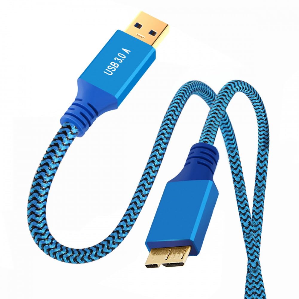 Cavo USB 3 Maschio Femmina Cavo USB 3.0 Maschio-femmina Ad Alta Velocità – 5 Metri Blu, Perfetto Per Trasferimenti Veloci E Connessioni Lunghe Longer 3d - Foto 3