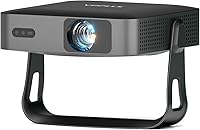VOPLLS Thinnest 2.24" Native 1080P Smart Mini Projector: WiFi 6, Bluetooth 5.2, Auto Focus, Netflix Licensed, 4K Support Portable Outdoor Home Theater