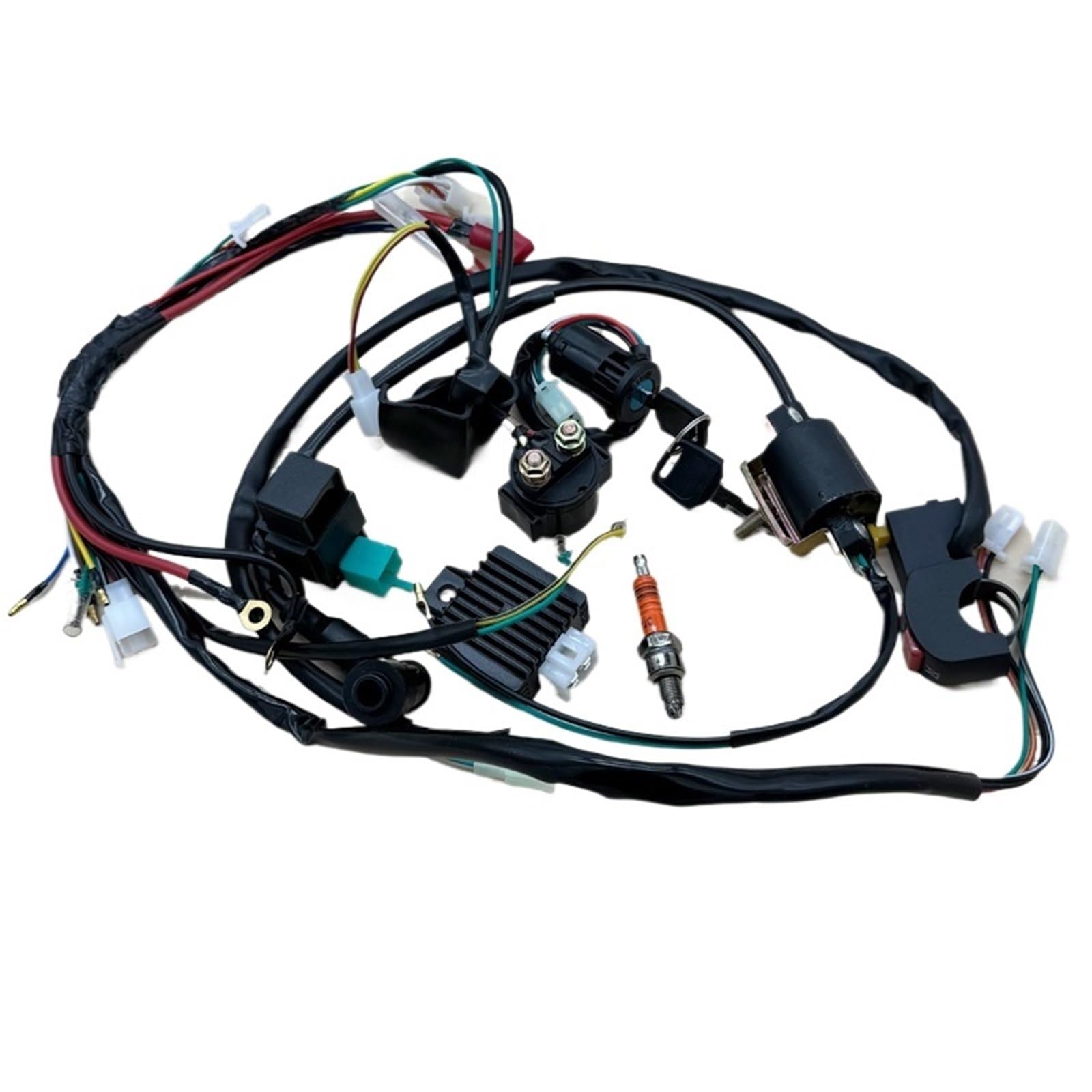 Motor kabelbaum Für 50 70 90cc 110cc 125cc Diesel Motorkabelbaum