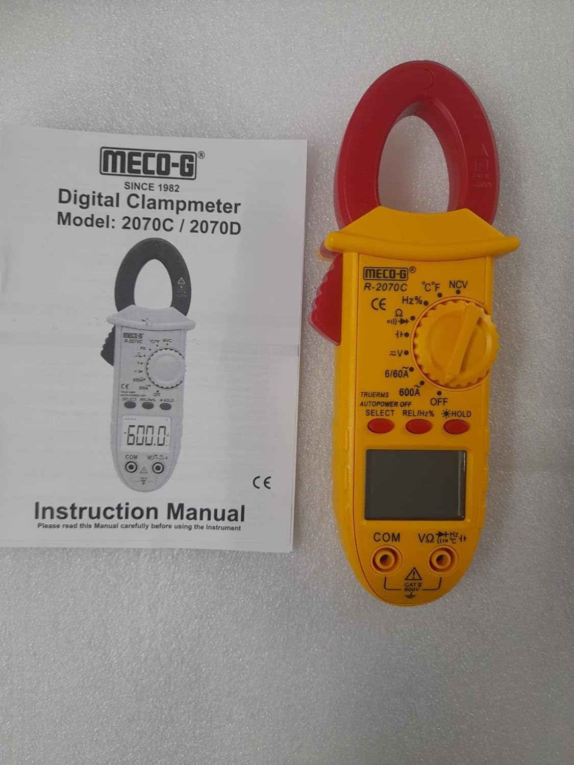 MECO-G R-2070C TRMS Clampmeter (B0DD43T23C) Amazon Price History, Amazon Price Tracker
