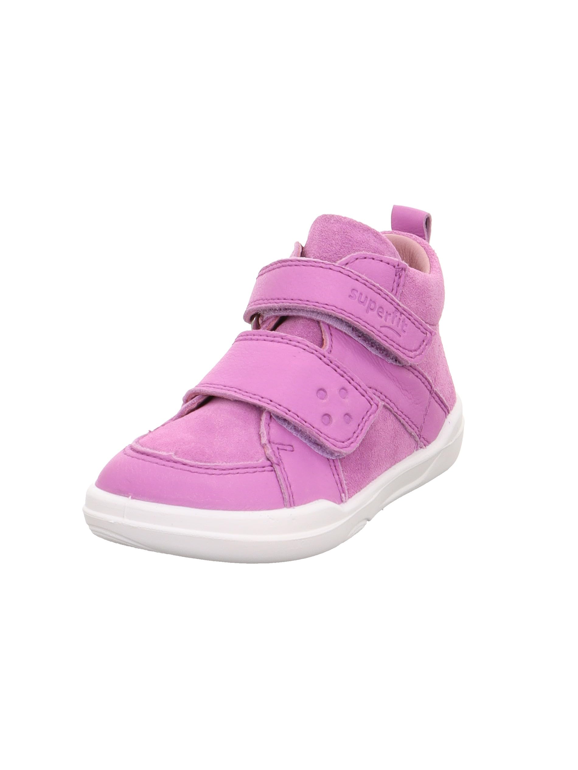 Superfit Girls' Superfree First Walking Shoes, Purple 8500, 4 UK Child